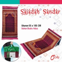 Sajadah Sandar Turki Flower MUrah Lipat Busa berkualitas karpet Pabrik