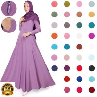 NEW BAJU GAMIS WANITA GAMIS SYARI GAMIS POLOS JERSEY BAJU ATASAN TUNIK