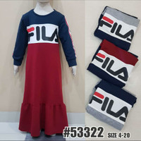Gamis anak FILA murah