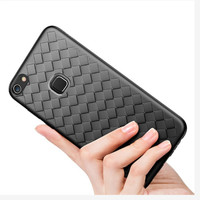 WOVEN case Vivo Y83 Fingerprint softcase casing hp back cover leather