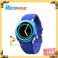 Microwear L2 Smart Watch - Smartwatch L2 like Samsung Gear 3 - Biru
