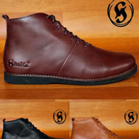 SHAKA ORION - Sepatu Boots Original Kulit Asli Gaya Outdoor Kerja
