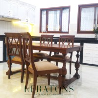 Meja Makan & Kursi Makan Renny Dinning set