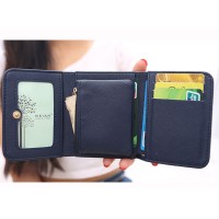 MURAH MERIAH - DOMPET WANITA MODEL CROWN - BLUE