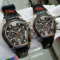 Jam Tangan Aigner palermo couple Black Rose,gold