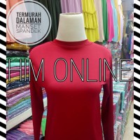 Manset Baju Muslim Hijab Bahan Spandek Warna Lengkap Murah