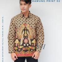 KAWUNG PRINT 02 KEMEJA // HEM BATIK SOLO BY HN