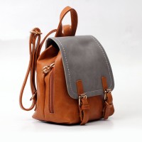 TAS RANSEL WANITA-DONATELLO ORIGINAL-TS006012 CAMEL-TAS PUNGGUNG