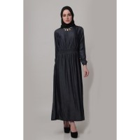 XSHOP Long dress gamis maxi tangan panjang Variasi Kalu Limited
