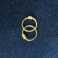 Anting Bayi Emas 24 karat untuk Bayi Baru Lahir