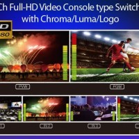 Lumantek EZ-Pro VS4 - 4 input HD video mixer HDMI+SDI input