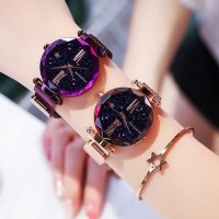 Jam tangan wanita murah Reloj Luxury Ladies Star Sky Watch Rose Gold W