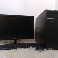 Pc rakitan core i5 650 ram 4gb dan monitor 19inch
