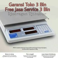 PRECIO Timbangan Harga Elektronik Kapasitas 6-30 KG