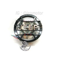 LAMPU DEPEAN JAPSTYLE RX KING HD COVER JEEP 6 inch HITAM