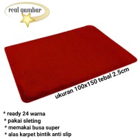 karpet busa kain bulu rasfur ukuran 150x100