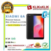 XIAOMI Redmi 6A-2GB-16GB-Black- TAM - Mediatek - Face unlock - 37516