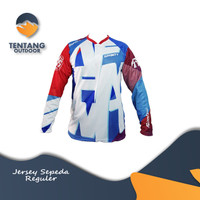 Baju Kaos Jersey Sepeda Gowes Lengan Panjang C072 ONEAL Downhill MTB