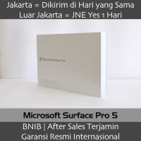 Microsoft New Surface Pro 5 i7 8Gb/256Gb FKG-00001 - Garansi 1 Tahun