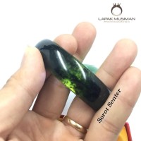 GELANG BATU GIOK HITAM ASLI ACEH KUALITAS SUPER