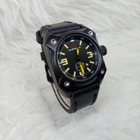 Jam Tangan Pria/Cowok Quiksilver Petak Hitam