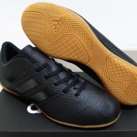 Sepatu Futsal Adidas Nemeziz Tango 18.4 Black Sole Brown