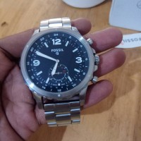 Jam Original Fos*sil Q Nate Hybrid Smartwatch kondisi Mint not Tissot