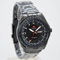 Swiss Army SA 9128MB Jam Tangan Pria Stainless Steel Hitam