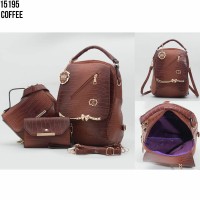 Tas Import/Tas Wanita/Tas Ransel Paris Hilton 3 in 1 CC 15195