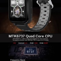 Finow Q1 Pro-4G, RAM 1 GB, ROM 8GB,CAMERA,GPS,Smartwatch 2018 -GREY