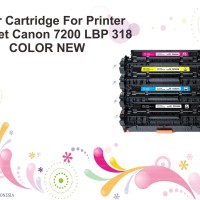 Toner Cartridge For Printer Laserjet Canon 7200 LBP 318 COLOR NEW