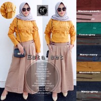 Esta set kulot ootd hijab by SF Fashion