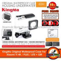 KingMa Original Waterproof Case for Xiaomi Yi 4K / PLUS / LITE + Gift