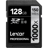 Memory Card 128GB LEXAR Professional SDXC 1000X Class 10 U2