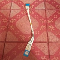Kabel / Fleksibel LVDS TV LED LG 30 Pin Soket Atas dorong Bawah Jepit