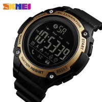 Jam Tangan Original Pria Skmei Rantai Analog Casio Gshock Keren Hitam
