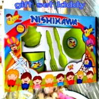 Jual Baby's Feeding Set BPA Free Nishikawa alat makan bayi gift set NS83-03 Murah