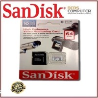 SANDISK MICRO SD 64GB HIGH ENDURANCE VIDEO MONITORING SDSDQQ-64GB