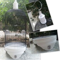 kandang lovebird ebod plastik pvc hitam