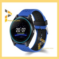 Smart watch V9 - Smartwatch V9 Jam Pintar Sport Watch Biru - Merah