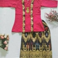 Setelan Kebaya Batik Anak Kutubaru Jogja