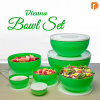 Promo Paket Wadah Rantang (7 Pcs) Tupperware Tempat Nasi Vienna Bowl