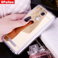 F Case 107 - 4A UPaitou Cermin TPU Kasus Untuk Xiaomi Redmi 3 S Y1 S5