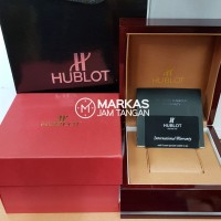 Box Jam Tangan HUBLOT Wood Set ORIGINAL
