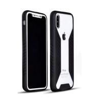 Aprolink Karbon Casing Cover Samsung Galaxy A8 plus - Hitam