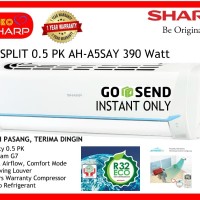 AC Sharp 0.5 PK AH-A5SAY Original 390 Watt R32+FREE PASANG
