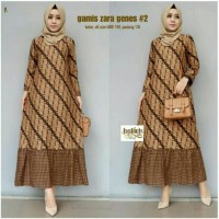 Gamis Batik Moderen/Gamis Zara Genes/Batik f3