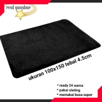 Karpet Bulu Lantai Permadani Minimalis Bulu Rasfur Halus 100x150x4.5cm