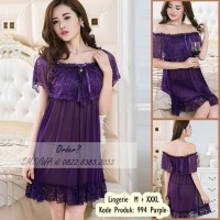 Lingerie Ukuran Besar M - XXXL Baju Tidur Seksi Lingerie Wanita 994