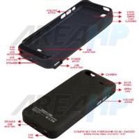 TURUN HARGA Power Case 4200mAh For iPhone 5 5C 5S